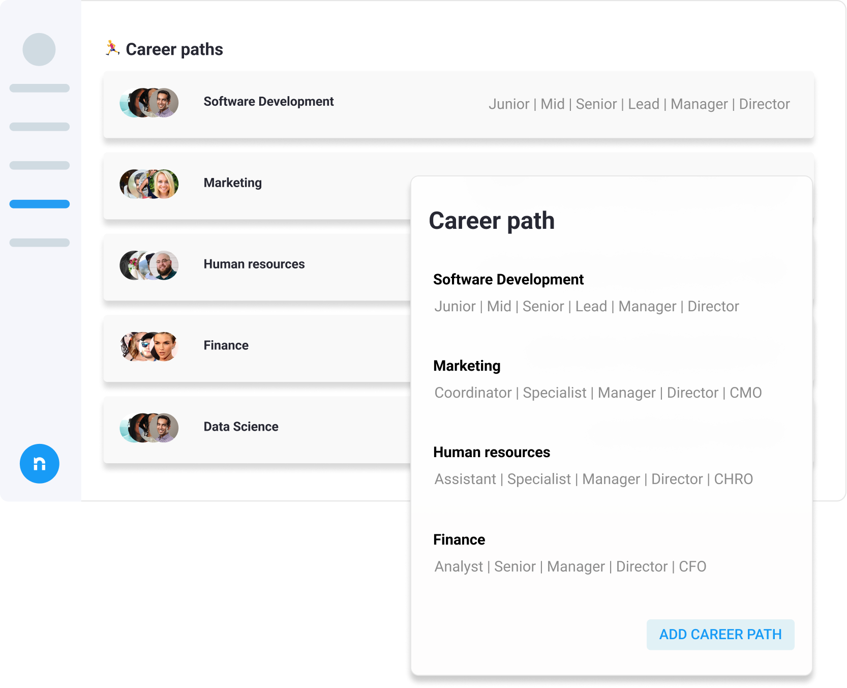Un software completo de gestión de los planes de carrera