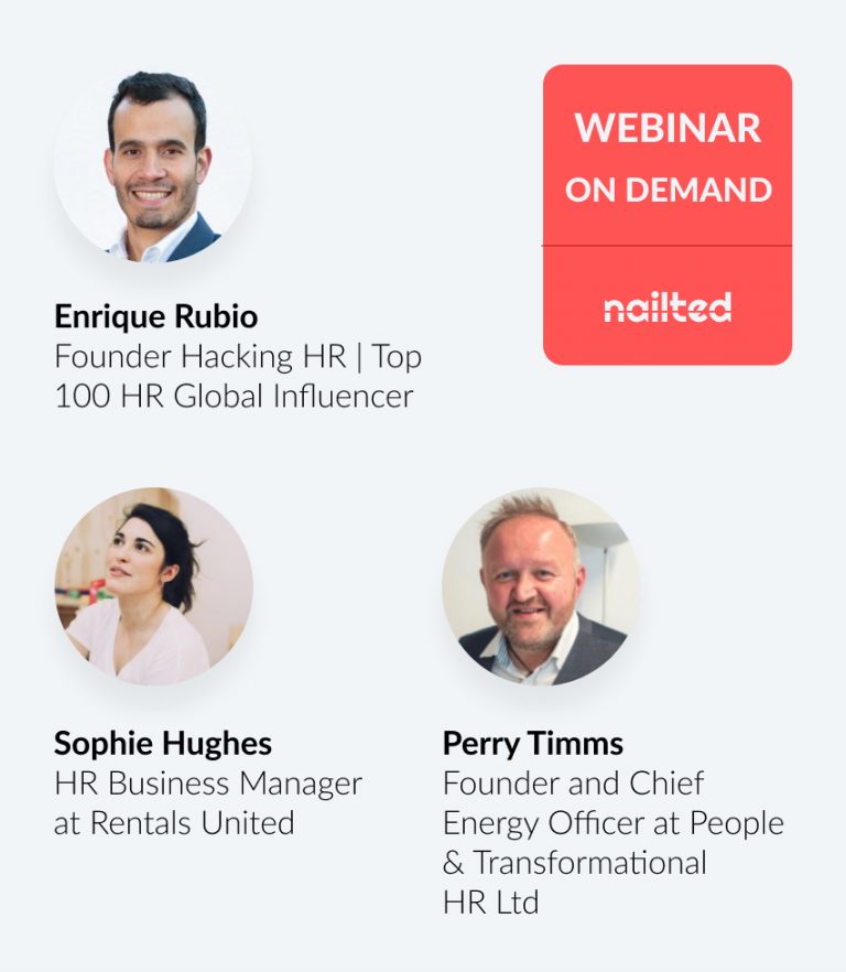 Developing Employee Recognition in remote work - Webinar on demand by Nailted