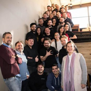 All hands with patagonian employees