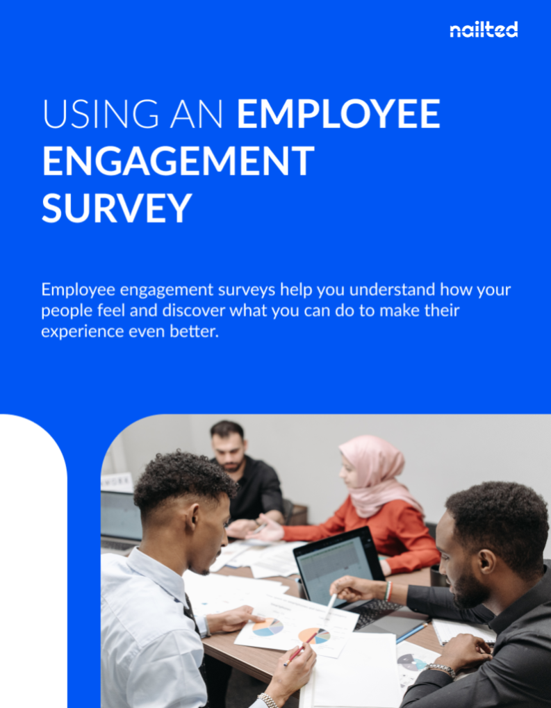 Using an employee engagement survey