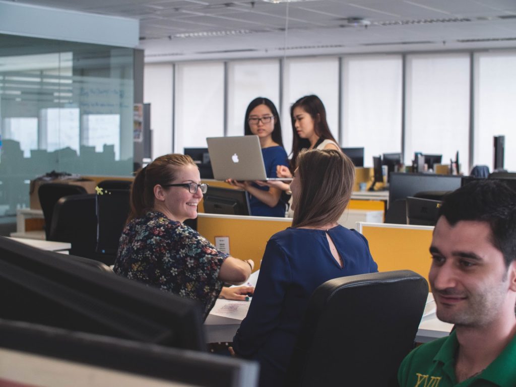 Company where the give feedback to each other