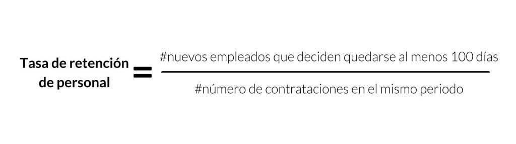 Tasa de retencion de personal KPIs de Recursos Humanos