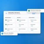 Proceso de onboarding por fases con tareas por responsable